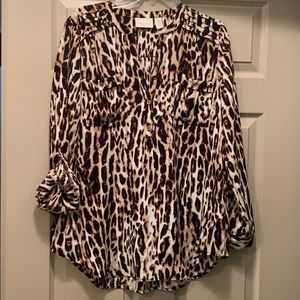 Chico’s leopard print top